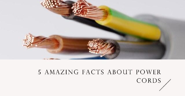 5 Amazing Facts About Power Cords That You Must Know