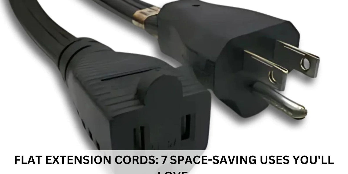7 Space-Saving Ways to Use Flat Extension Cords | Americord