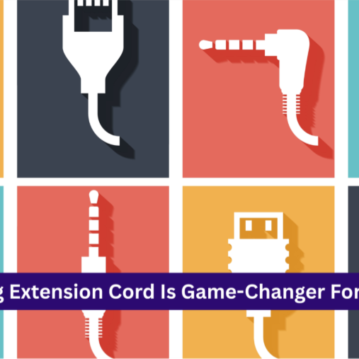 Flat Plug Extension Cord