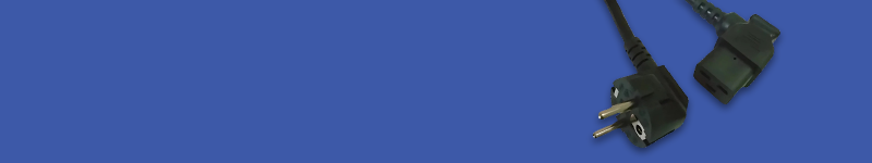 European Right Angle to IEC-320