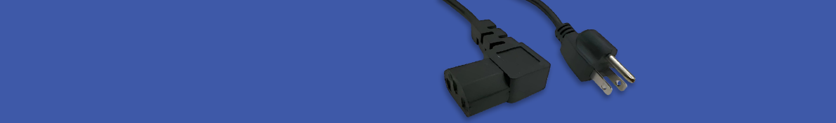 16/3 Gauge 13 Amp Right or Left Angle