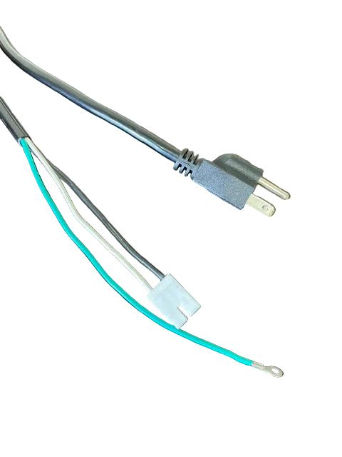 6FT NEMA 5-15P to ROJ 8"Indoor  Power Cord 18/3 SJT NA
