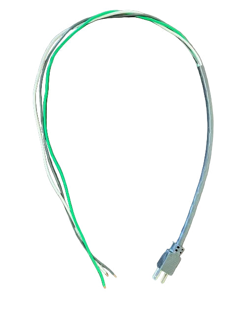 3FT Nema 5-15P tor ROJ 25IN & Strip 1/4IN  Power Cord 16/3 SJTW NA