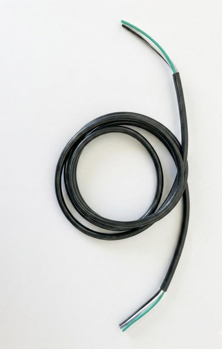 Wire Harness 7ft 1in 18/3 SJTOW Black CEE ROJ 3 inches to ROJ 3.75 inches