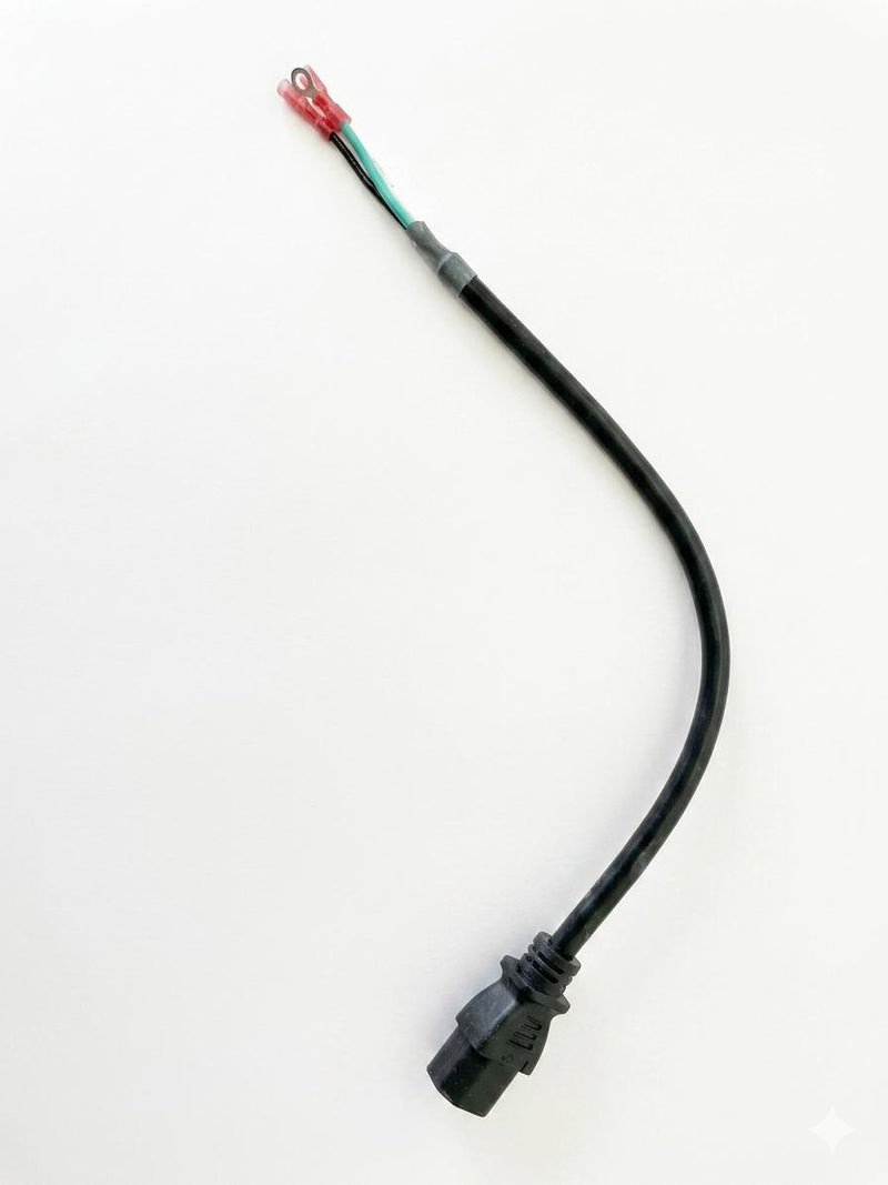 1FT 2IN IEC-320 C-13 to ROJ 2IN Strip and Terminals Computer Power Cord 16/3 SJTW