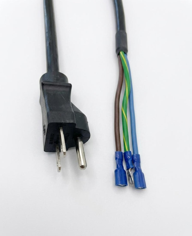 2FT 9IN  NEMA 6-15P to ROJ 4IN with Terminals Heavy Duty Power Cord 14/3 SJTOW CEE