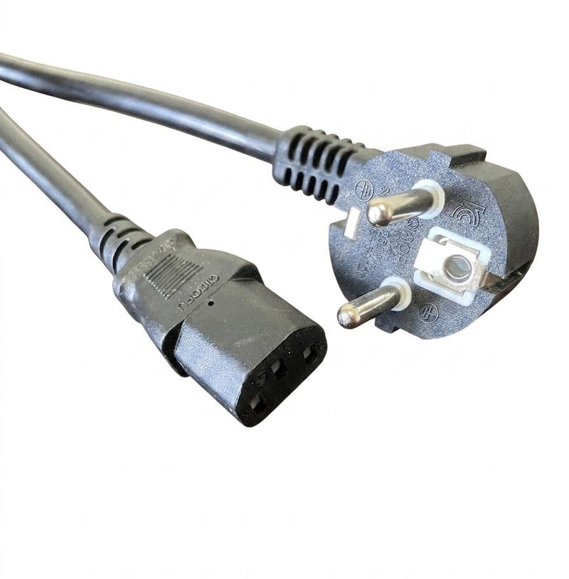 1FT 11IN Korean Right Angle Plug to IEC-320 C-13 International Computer Power Cord 1.5mm² H05VVf3g CEE