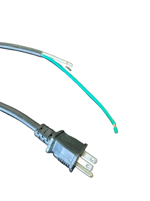 2FT NEMA 5-15P to ROJ 2IN Strip 1/4IN Power Cord 14/3 SJTOW NA