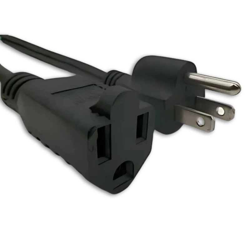 6ft  Nema 5-15P to Nema 5-15R Power Extension Cord 14/3 SJTW NA 15A 125V