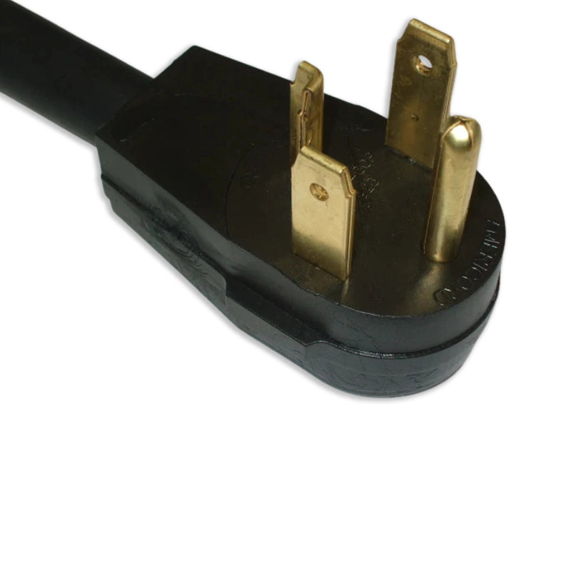 10FT NEMA 14-30P to ROJ 2IN Strip 1/2IN Heavy Duty Power Cord 12/4 SJTW NA 25 Amp