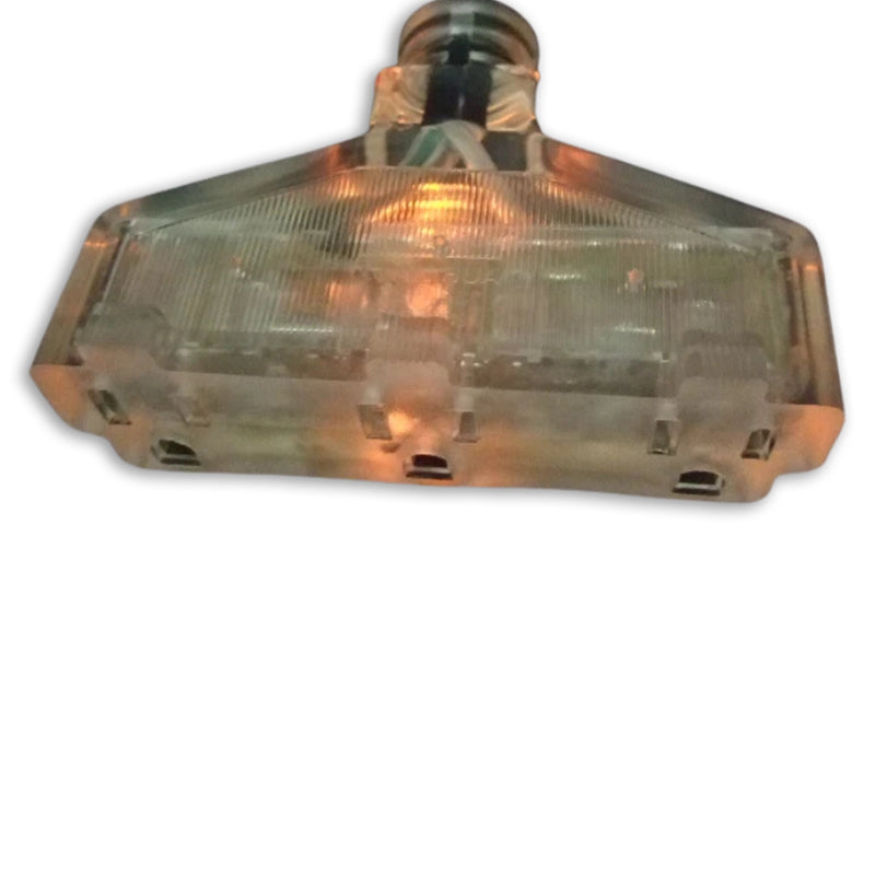 10FT Blunt Cut to Nema to 5-15TT Lighted Power Cord 12/3 SJEOW NA