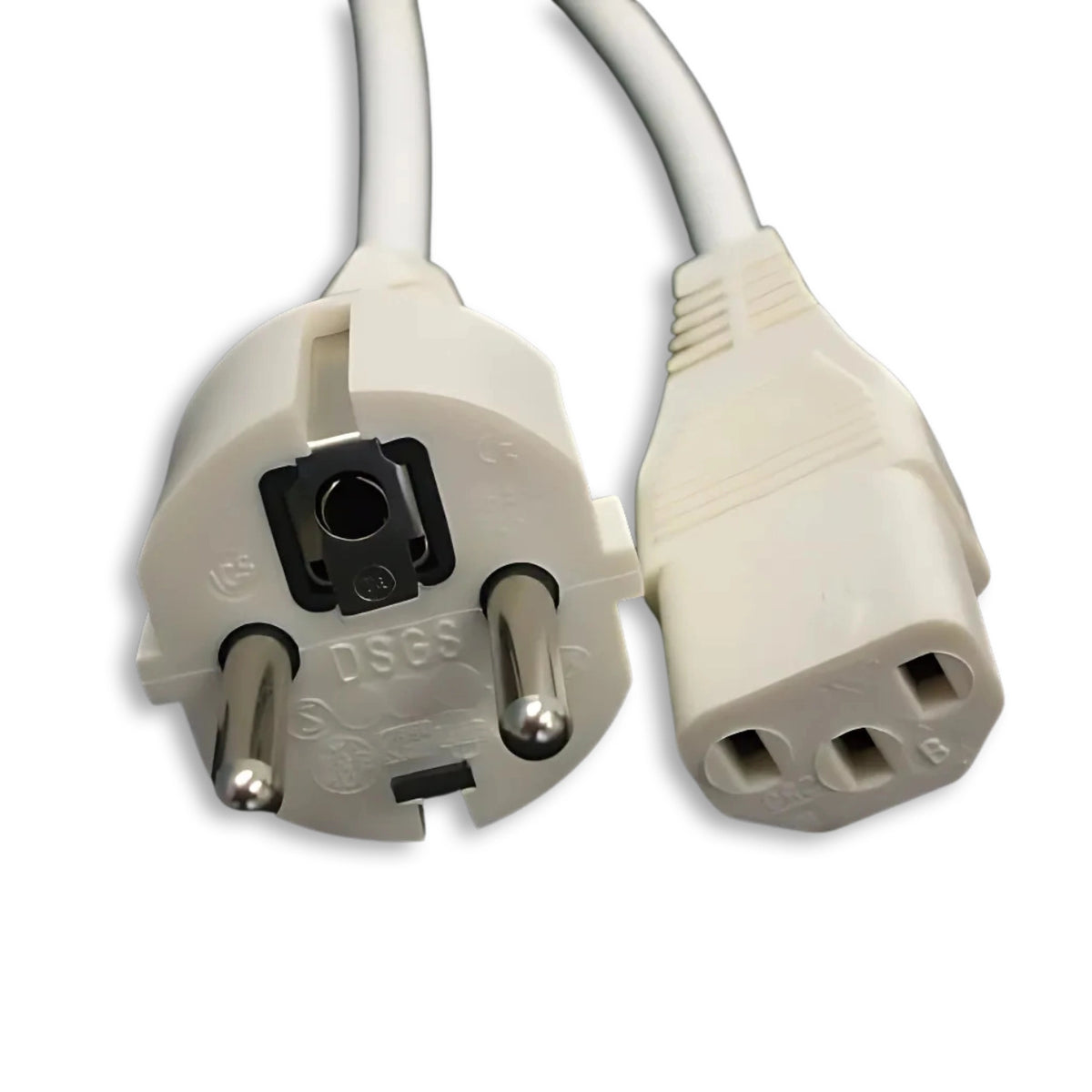 Euro Straight Plug to IEC-320 | International Computer Cord