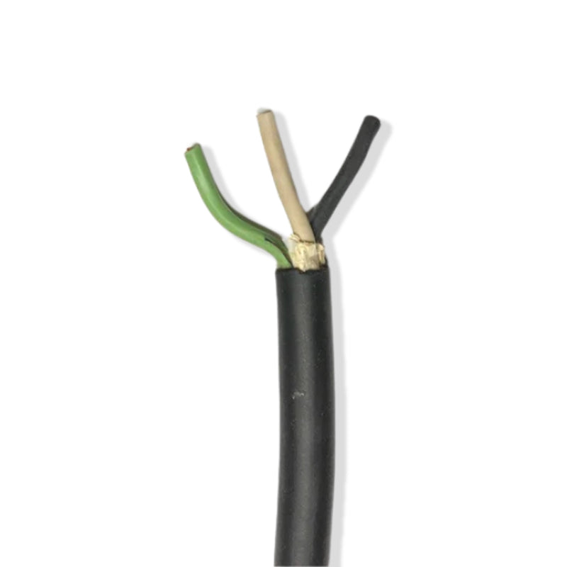 14/3 SJOOW Black 90C 15 Amp 300V NA Rubber Bulk Cable