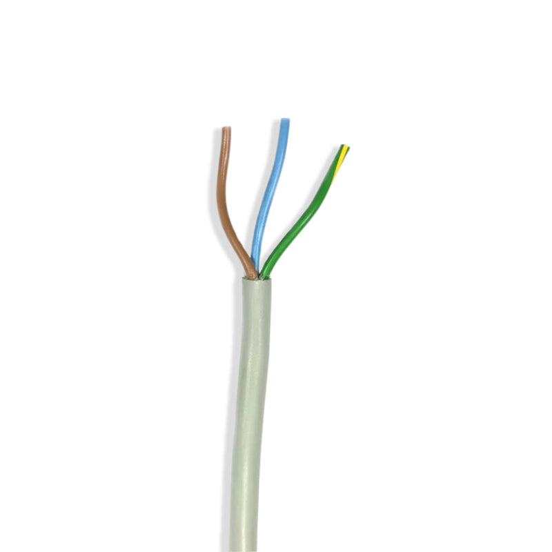 14/3 SJTOW Gray 105C 15 Amp 300V CEE PVC Thermoplastic Bulk Cable