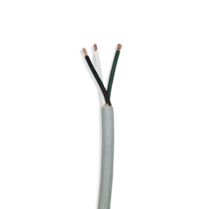 14/3 SJTOW Gray 105C 15 Amp 300V NA PVC Thermoplastic Bulk Cable