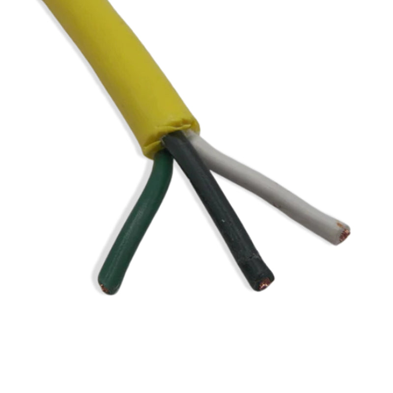 14/3 SJTOW Yellow 105C 15 Amp 300V NA PVC Thermoplastic Bulk Cable