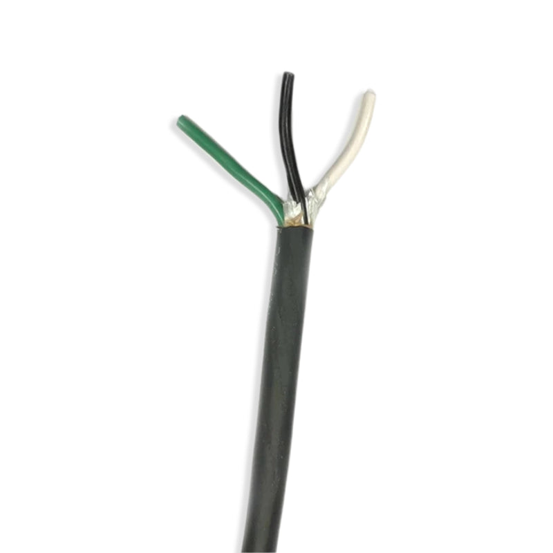 16/3 SJEOW Black 105C 13Amp 300V NA Rubber Bulk Wire