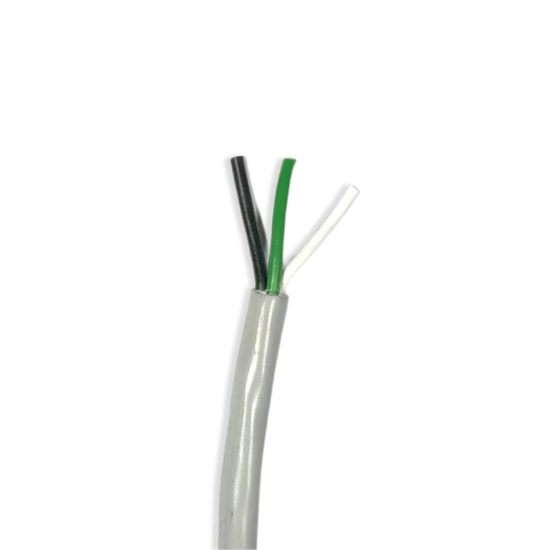 16/3 SJTOW Gray 105C 13Amp 300V NA PVC Thermoplastic Bulk Wire