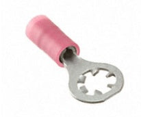 Molex 19077-0005 #8 Insulated Serrated Ring Terminal