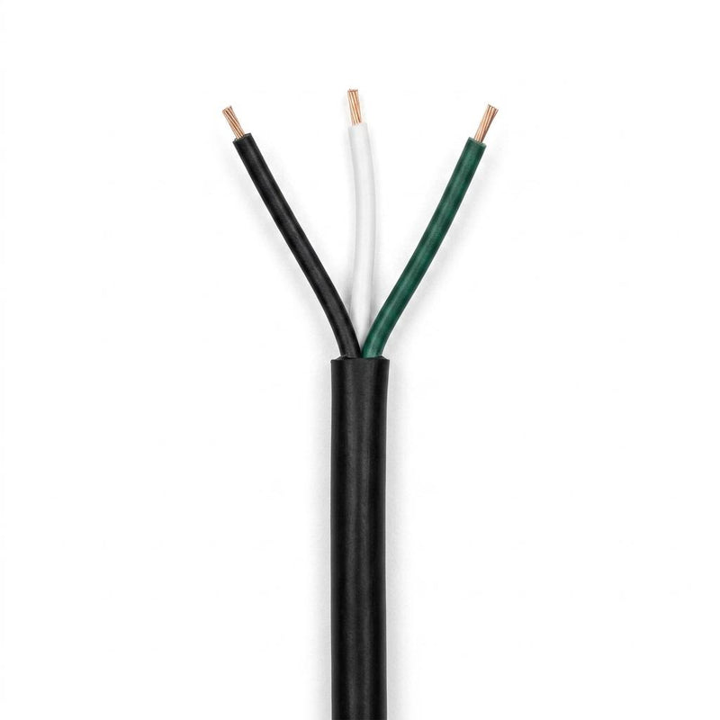 18/3 SVT Black 105C 10 Amp 300V NA PVC Thermoplastic Bulk Cable