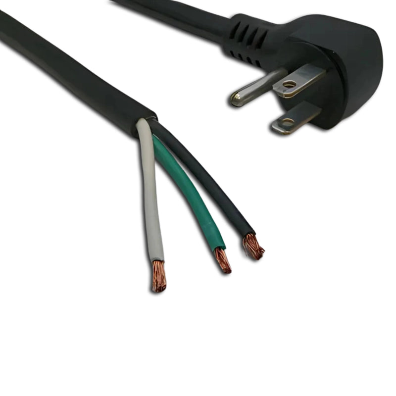 18FT Nema 5-15PRA to ROJ 2IN Strip 1/4IN Power Cord 14/3 SJTW NA