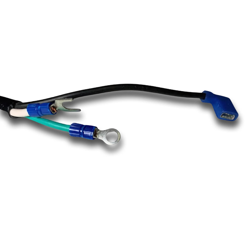 1FT IEC-320 C-14 to IEC-320 ROJ & Terminals 18/3 SJTW NA 10A 125V