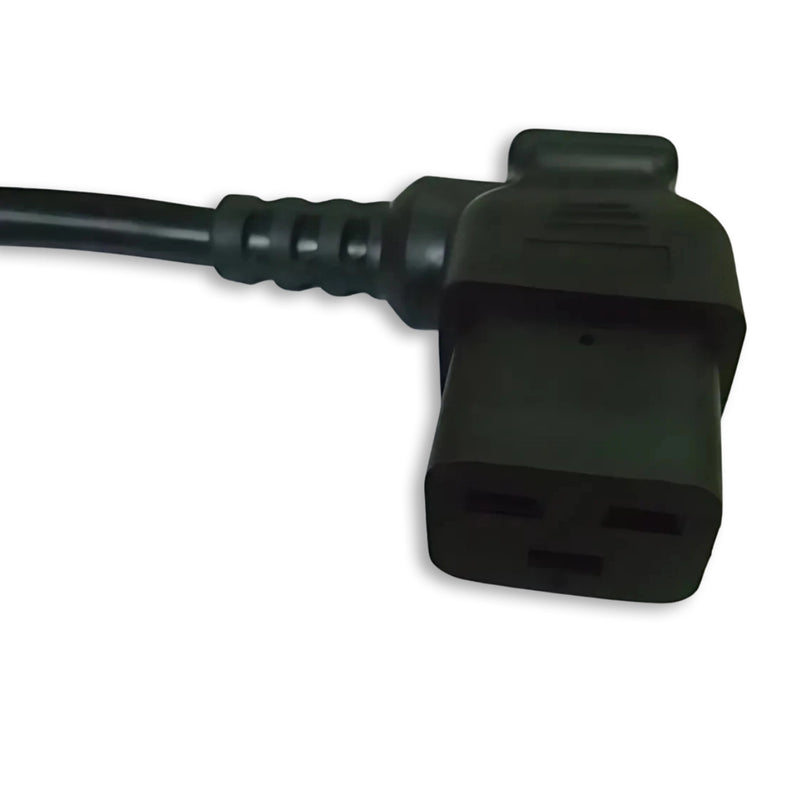 13FT European Right-Angle Plug to IEC-320 C-19LA International Computer Power Cord 1.5mm² H05VVf3g CEE