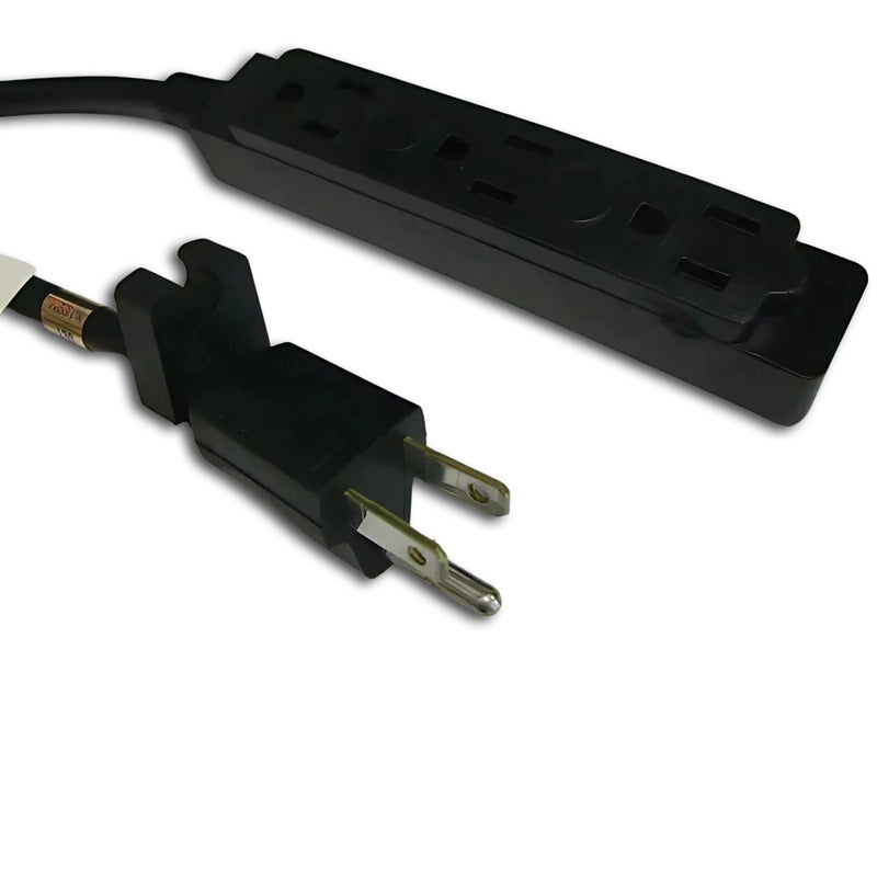 20FT Nema  5-15PCL to Nema  5-15TT Extension Cord 16/3 SJTW NA 13A 125V