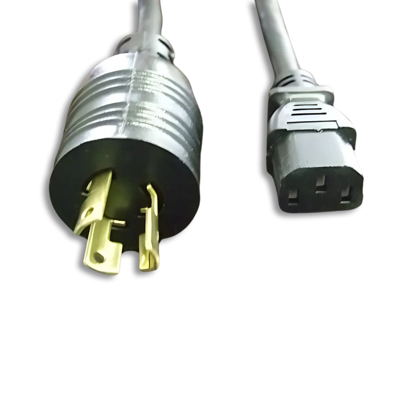 8FT NEMA L5-15P to IEC-320 C-13 Computer Power Cord 12/3 SJTOW NA 15a 125v