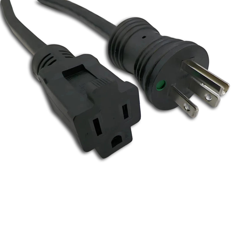 25FT NEMA 5-15PH to NEMA 5-15R Extension Cord 12/3 SJTOW NA 15A 125V