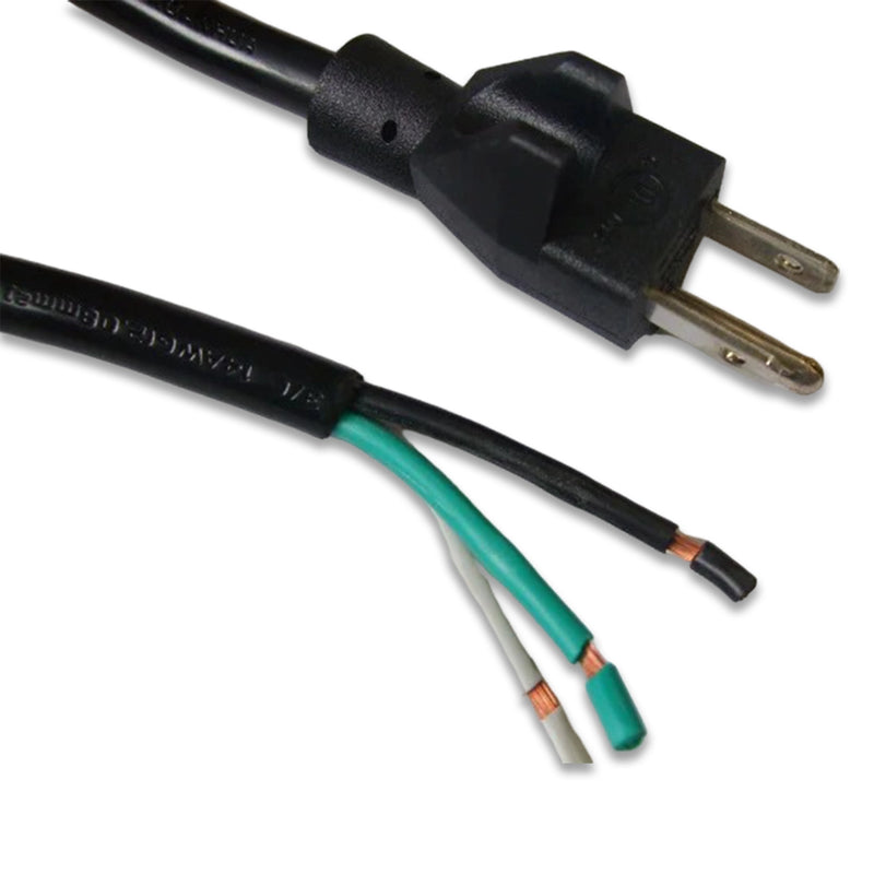 25FT Nema 5-15P Cord Lock to ROJ 2IN Strip 1/4IN Power Cord 14/3 SJTOW NA