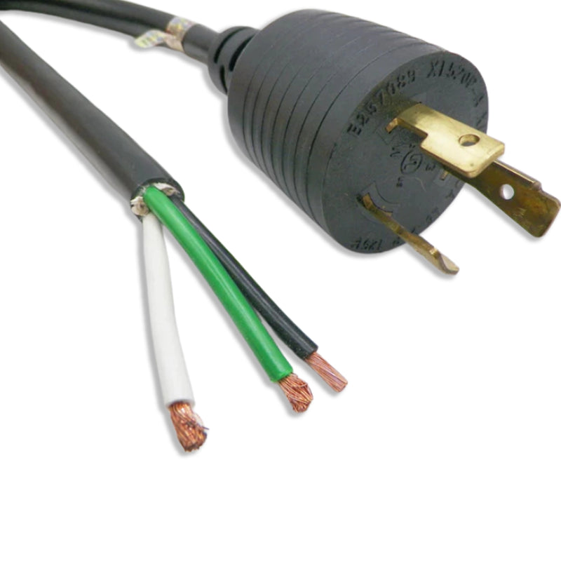 3FT NEMA L5-20P to ROJ 4IN Heavy Duty Power Cord 12/3 SJTW NA