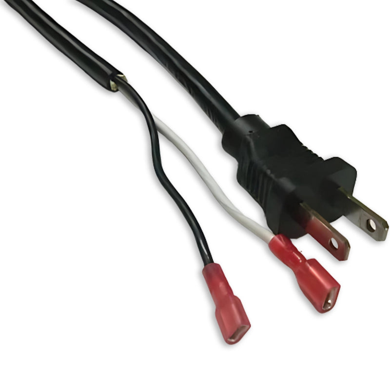 3FT Nema 1-15P Non-Polarized to ROJ 2IN to QC's 18/2 SJTOW NA