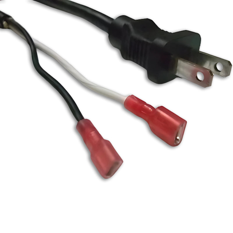 3FT Nema 1-15P Non-Polarized to ROJ 2IN to QC's 18/2 SJTOW NA