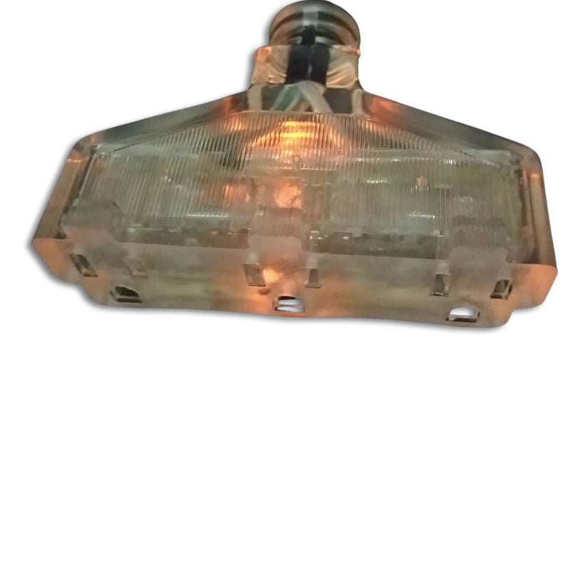 75ft Nema 5-15P to Nema 5-15TT Fan Style Lighted Flat Extension Cord 12/3 SPT3 NA 20A 125V