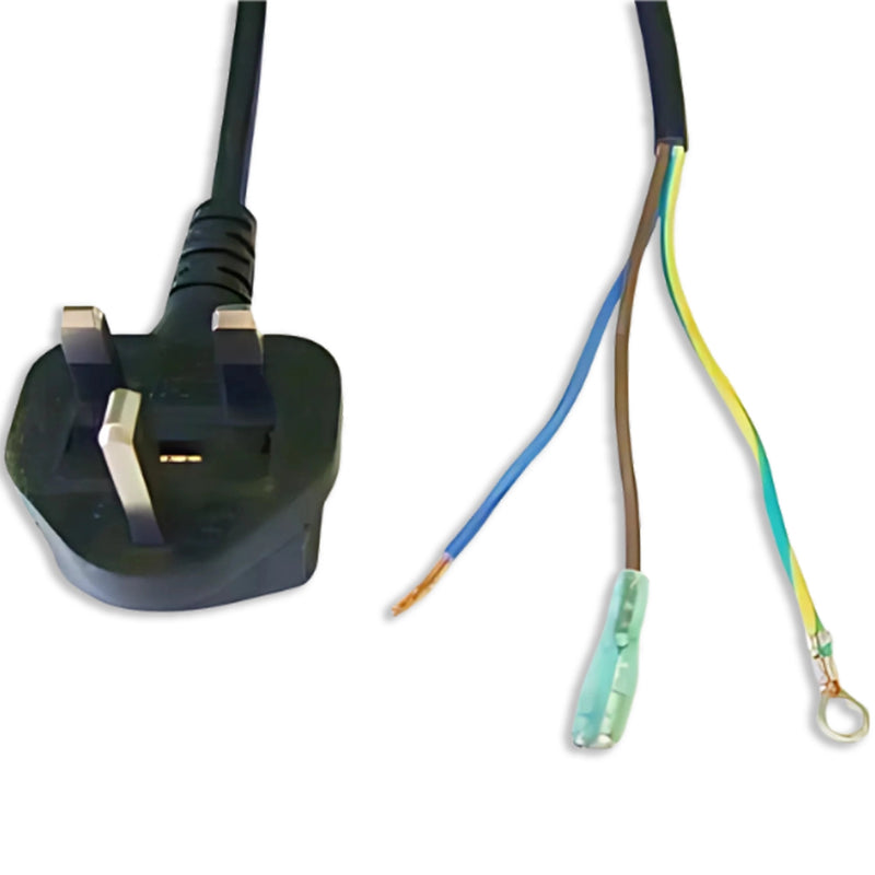 4FT 11IN British Plug to ROJ 4 1/2IN International Power Cord 1.0mm² H05VVf3g CEE