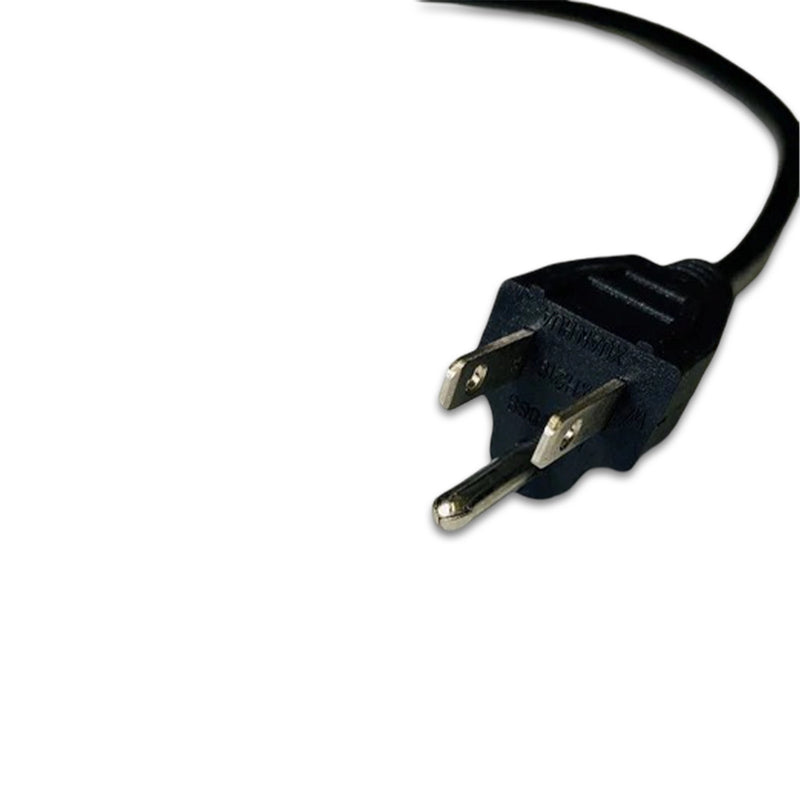 4FT Nema 5-15p to ROJ 2IN #6 Flanged Forks Power Cord 18/3 SJTW NA