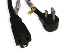 8ft Nema 5-15PRA EP to 5-15R 16/3 SJTOW Power Cord 13A 125V