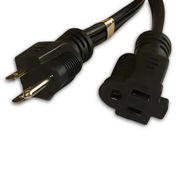 15FT NEMA 5-15P to NEMA 5-15R Extension Cord
