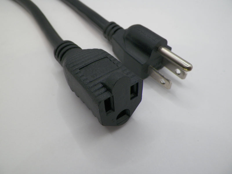 25FT Nema 5-15P to Nema 5-15R Extension Cord 10/3 SJTOW NA 15A 125V