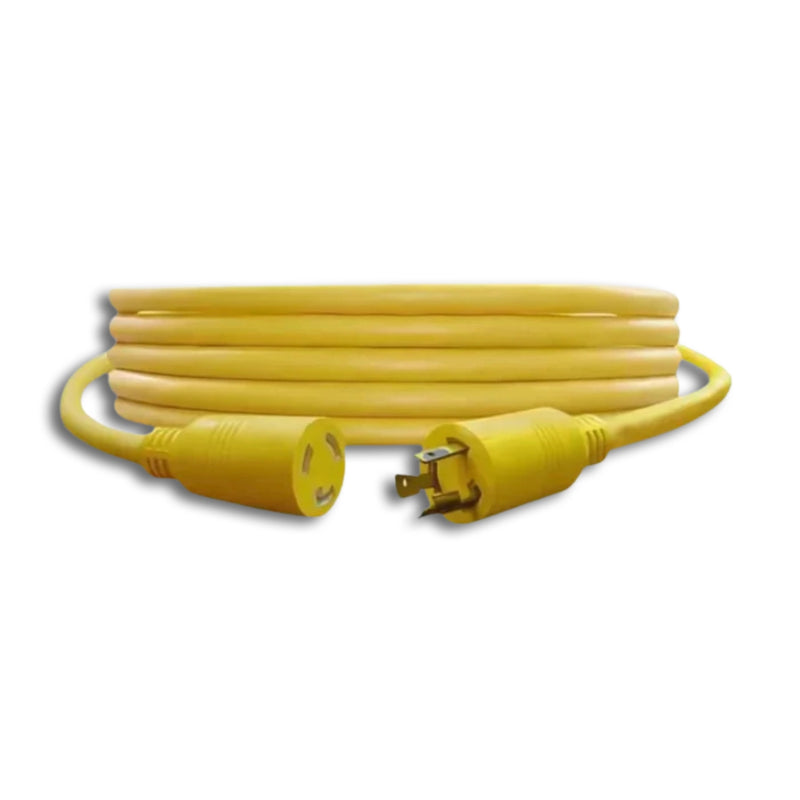 50ft NEMA Yellow 5-20P to 5-20R 12/3 STW