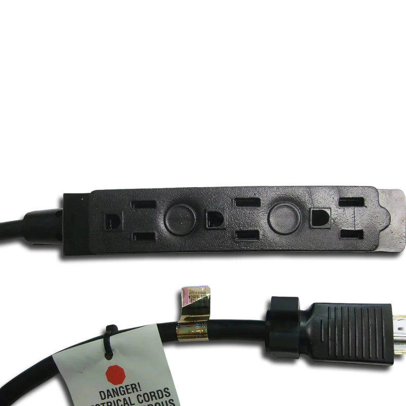 20FT Nema  5-15PCL to Nema  5-15TT Extension Cord 16/3 SJTW NA 13A 125V