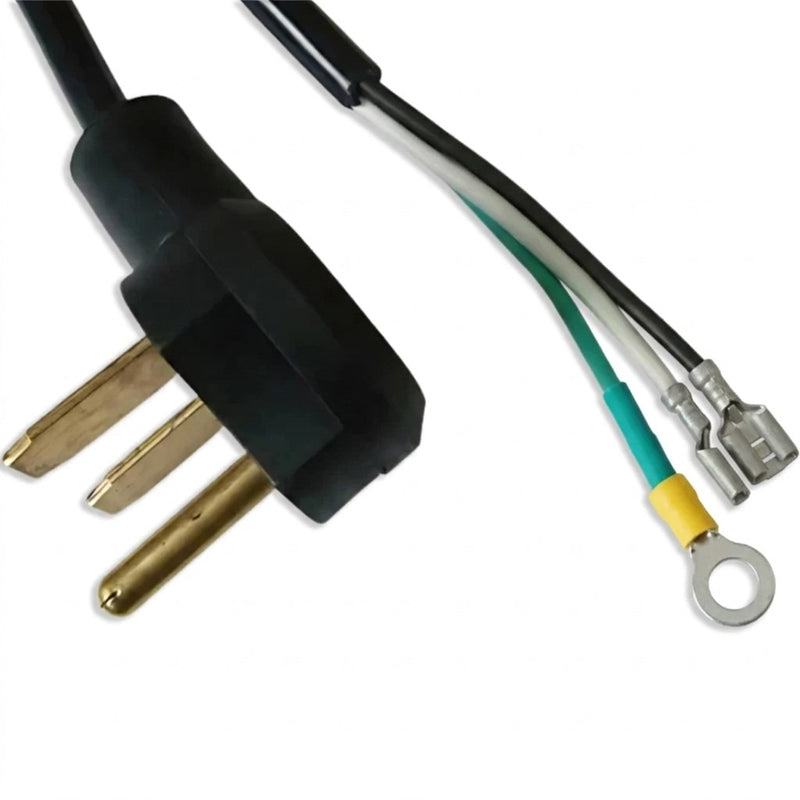 13FT 3IN NEMA 6-30PRA to ROJ 6IN and TerminalsHeavy Duty Power Cord 12/3 SJTW  30A 250V