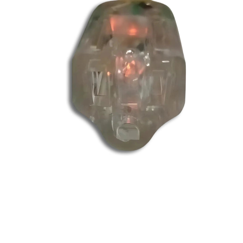 25FT Nema 5-15P to Nema 5-15R Lighted Yellow Extension Cord 16/3 SJTW NA 13A 125V