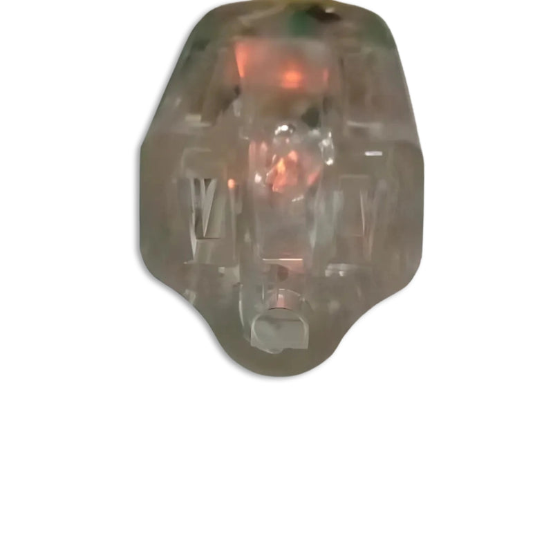 50FT Nema 5-15P to Nema 5-15R Lighted Yellow Extension Cord 16/3 SJTW NA 13A 125V Printed On