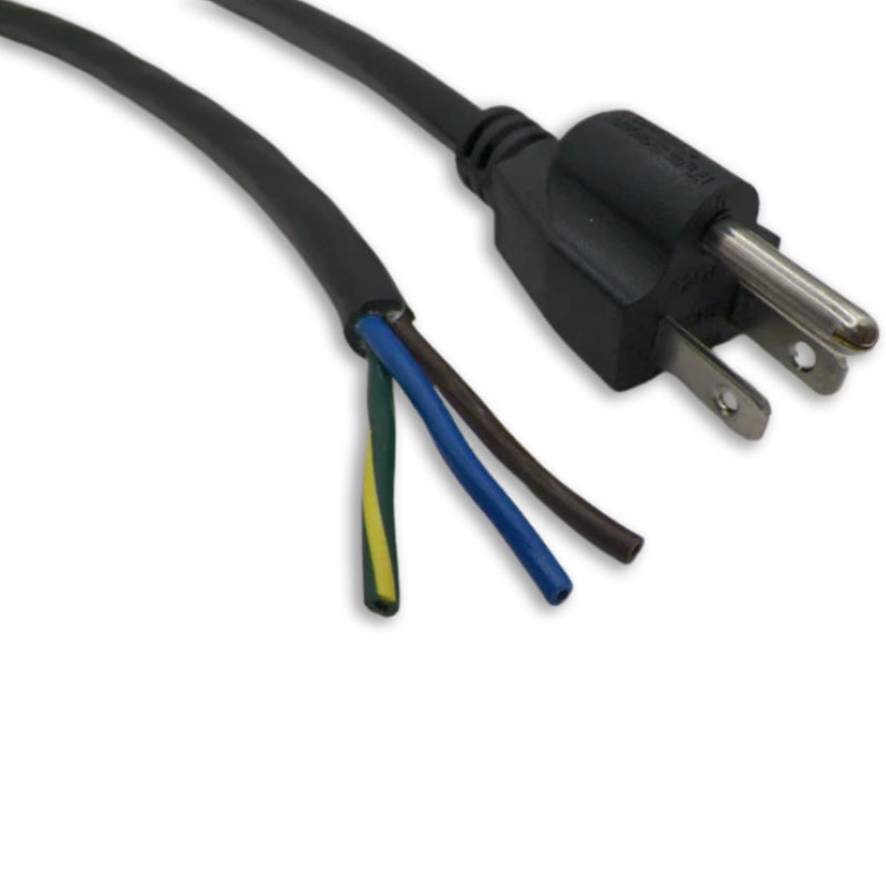 6FT 7IN Nema 5-15P to ROJ 7 1/2IN Power Cord 16/3 STOW CEE