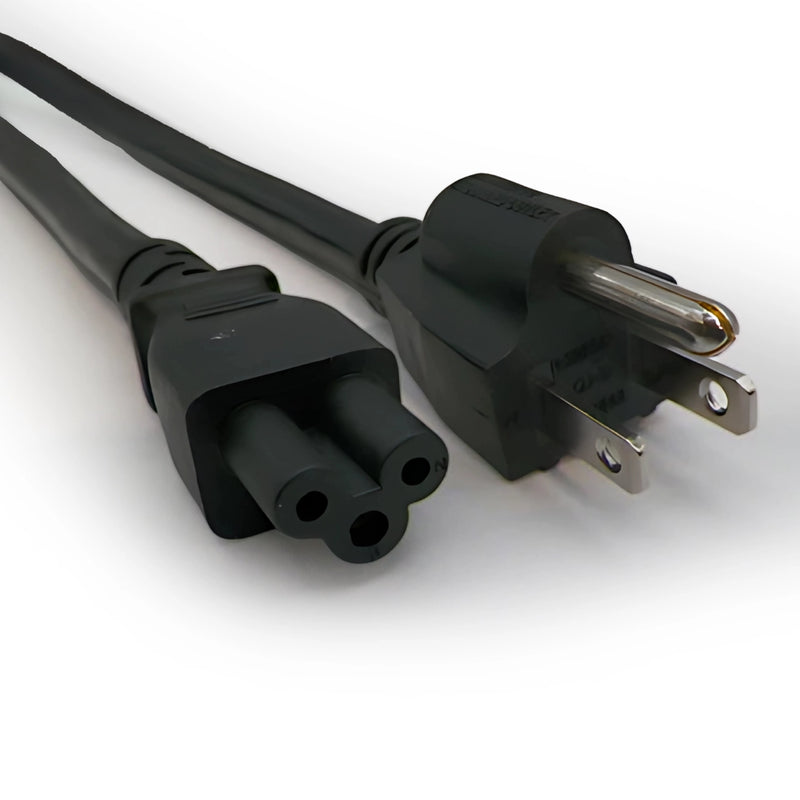 6FT NEMA 5-15P to IEC-320 C-5 Computer Power Cord