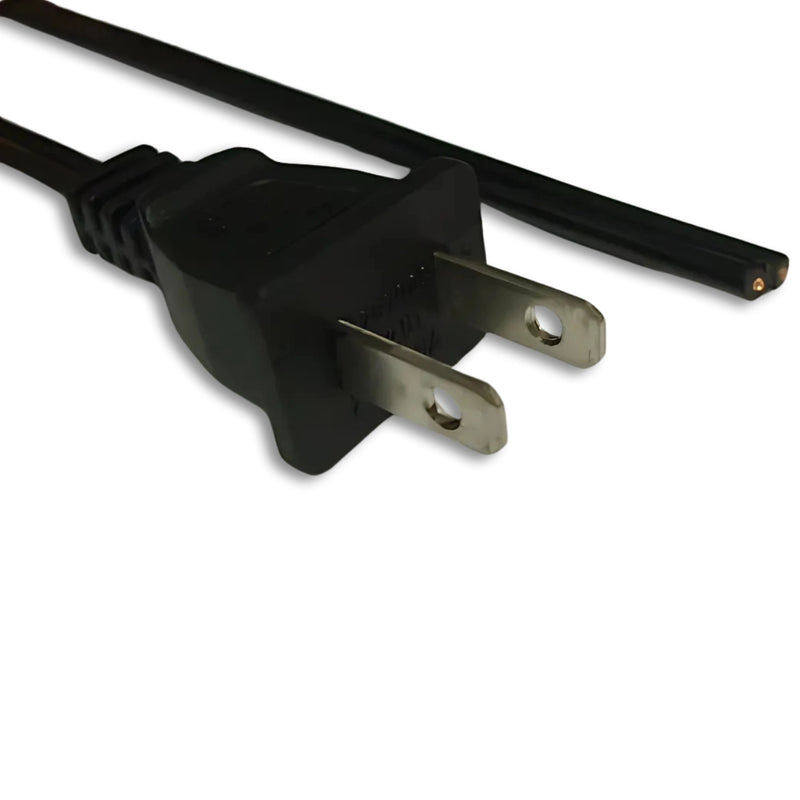 6FT Nema 1-15P Non-Polarized to Blunt Cut Power Cord 18/2 SPT2 NA