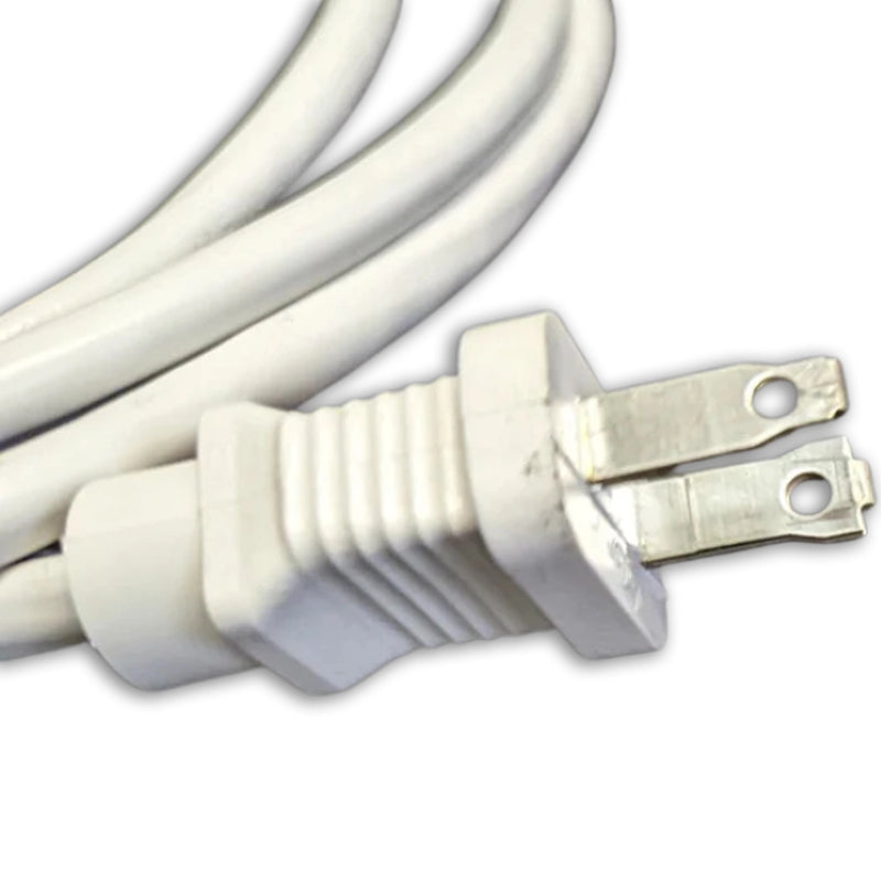 6FT  Nema 1-15P Polarized to ROJ 2IN Strip 1/4IN Power Cord 18/2 SJTW NA