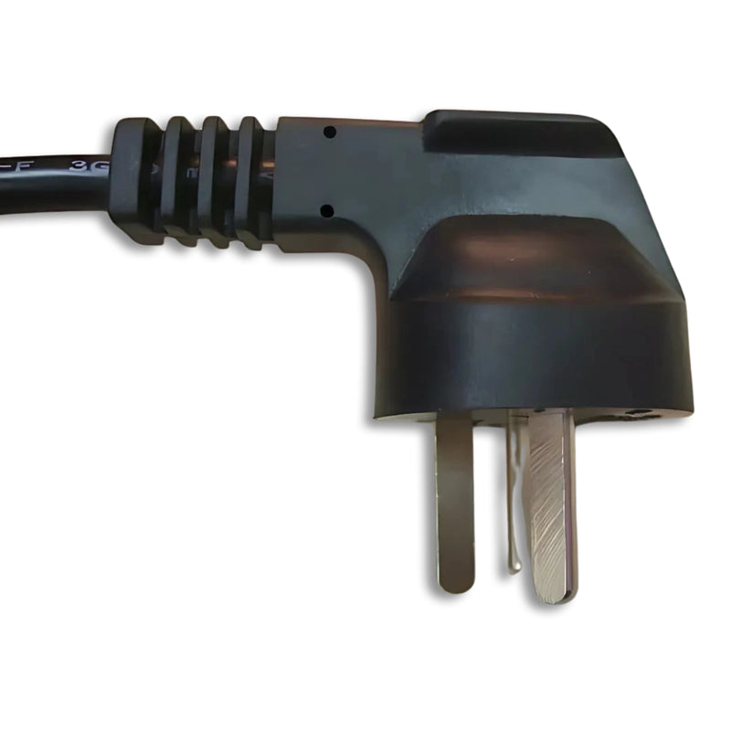 8FT 2IN Israel Right-Angle Plug to IEC-320 C-13 International Power Cord 1.0mm² H05VVf3g CEE